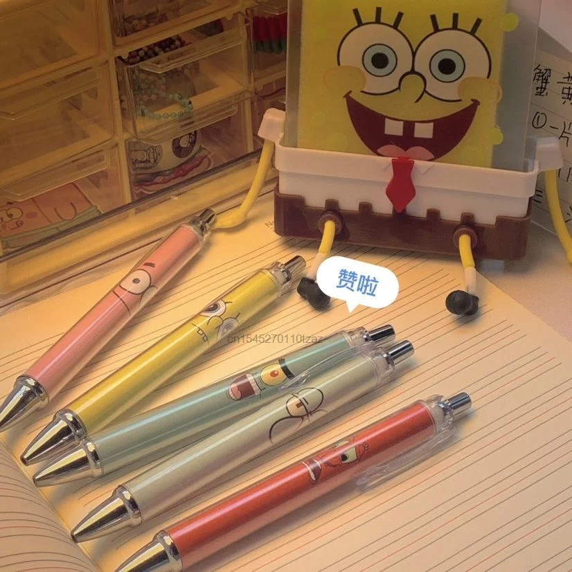 6pcs/bag SpongeBobs 0.5mm Cartoon Print Gel Pen Starfish Press Pen Neutral Pen Signature Pen School Writing Supply Gift
6pcs/bag SpongeBobs 0.5mm Cartoon Print Gel Pen Starfish Press Pen Neutral Pen Signature Pen School Writing Supply Gift