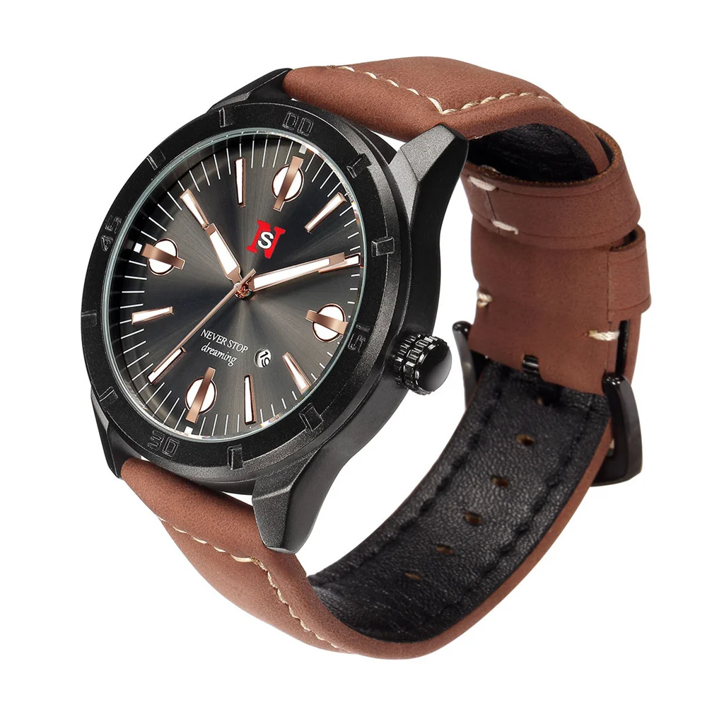TOMI-NS New Student Simple Fashion Large Dial Three-Needle Calendar Quartz Strap Men's Strap Gift Box Free Shipping
TOMI-NS New Student Simple Fashion Large Dial Three-Needle Calendar Quartz Strap Men's Strap Gift Box Free Shipping