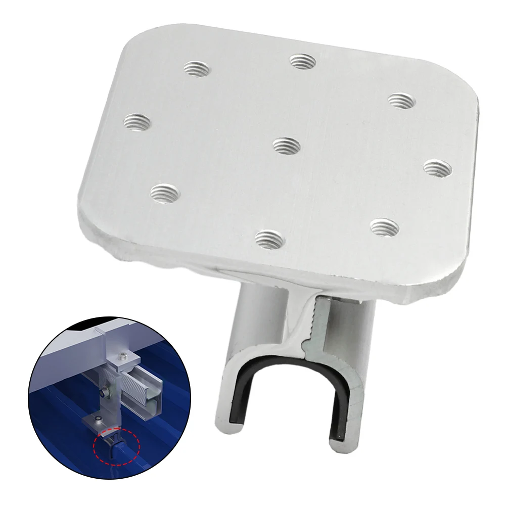 1pcs Aluminium Standing Seam Clamp Adjustable Mount Clamps Roof Solar Panel Photovoltaic Cement Flat Tile Roof Mounting Clamps
1pcs Aluminium Standing Seam Clamp Adjustable Mount Clamps Roof Solar Panel Photovoltaic Cement Flat Tile Roof Mounting Clamps