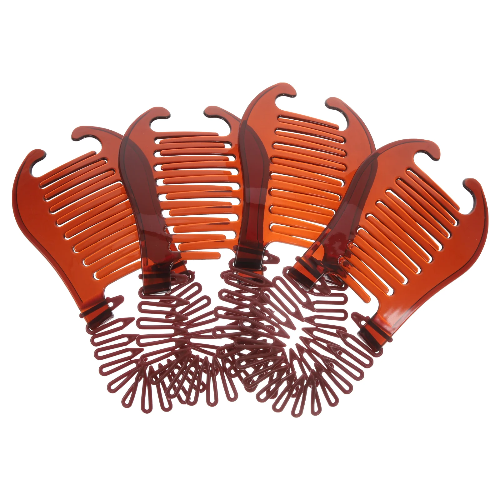4 Pcs Braiding Tool Banana Clip Comb Hair Barrettes for Thick Locking Dreads Accessory
4 Pcs Braiding Tool Banana Clip Comb Hair Barrettes for Thick Locking Dreads Accessory