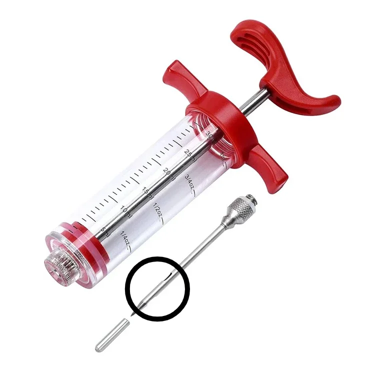 Мясной инжектор из нержавеющей стали
Мясной инжектор из нержавеющей стали