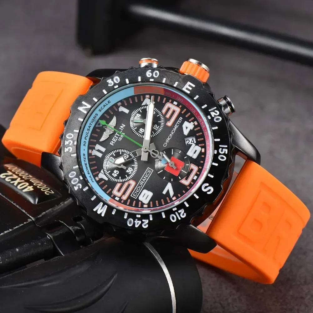 Top AAA Breitling Watches For Mens Luxury Endurance Sport Automatic Date Wristwatch Business Quartz Movement Chronograph Clocks
Top AAA Breitling Watches For Mens Luxury Endurance Sport Automatic Date Wristwatch Business Quartz Movement Chronograph Clocks