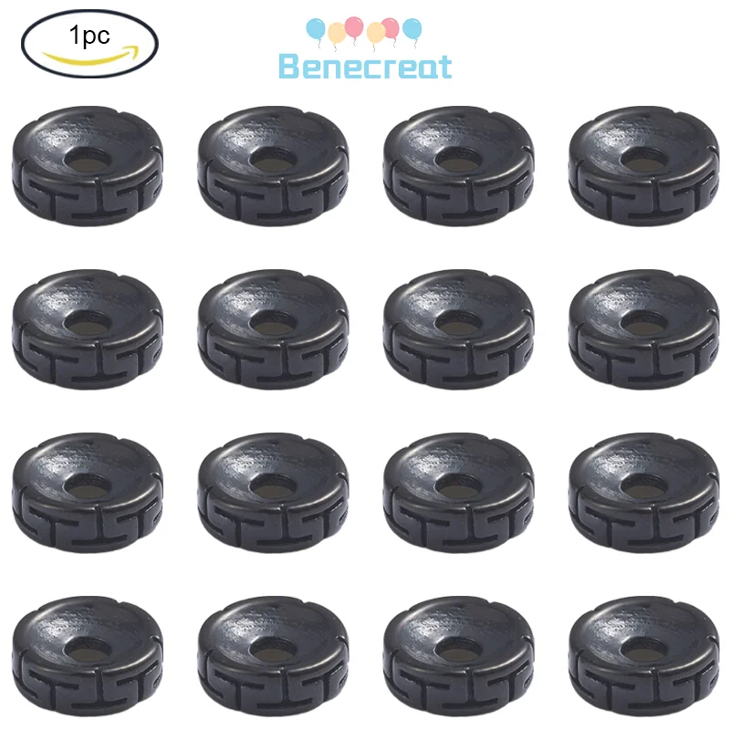 1PC Retro Ion Plating(IP) 304 Stainless Steel Spacer Beads Flat Round with T Pattern Gunmetal 8x2.8mm for Jewelry Making DIY
1PC Retro Ion Plating(IP) 304 Stainless Steel Spacer Beads Flat Round with T Pattern Gunmetal 8x2.8mm for Jewelry Making DIY