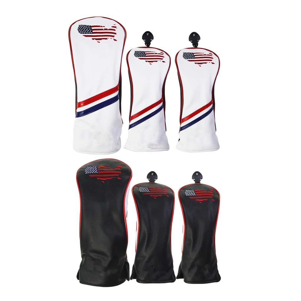 3 Pieces Golf Club Head Cover Waterproof Protector Replacement Removable Reusable Portable Headcover Case Sleeve White
3 Pieces Golf Club Head Cover Waterproof Protector Replacement Removable Reusable Portable Headcover Case Sleeve White