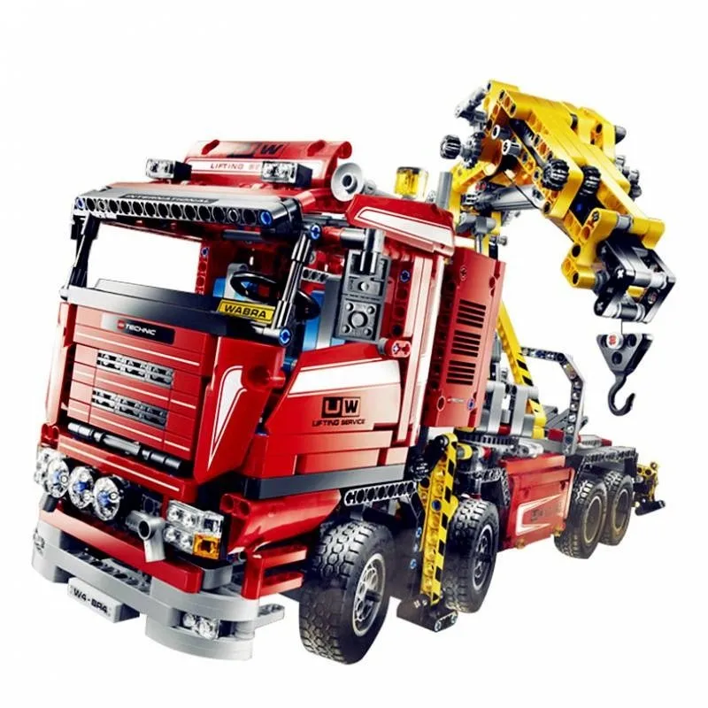Конструктор Lepin Technics 20013 Грузовой кран Technic 8258|Technic/Электронный Конструктор| |