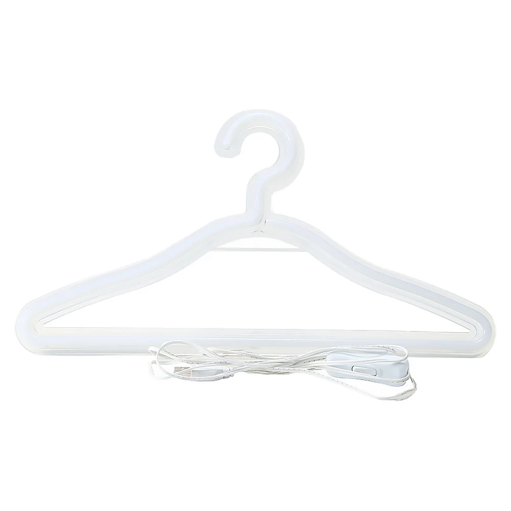LED Neon Signs Lights 3D Cloth Hanger Shape Night Light USB Operated For Kids Room Birthday Wedding Party
LED Neon Signs Lights 3D Cloth Hanger Shape Night Light USB Operated For Kids Room Birthday Wedding Party