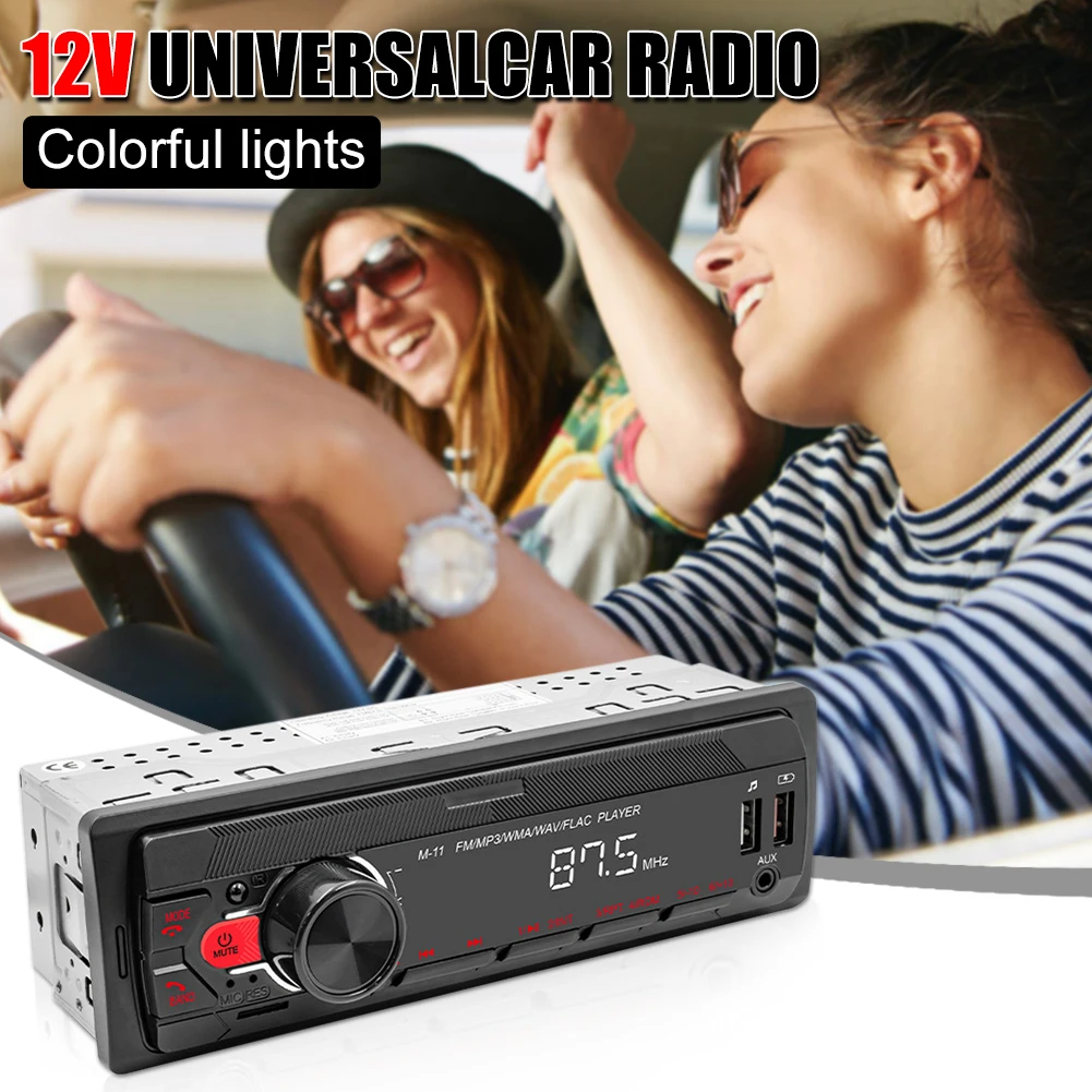 Car Radio In-Dash Stereo Player 45Wx4 Bluetooth-Compatible Remote MP3 Player FM Radio Car Stereo Supports USB TF Card AUX Audio
Car Radio In-Dash Stereo Player 45Wx4 Bluetooth-Compatible Remote MP3 Player FM Radio Car Stereo Supports USB TF Card AUX Audio