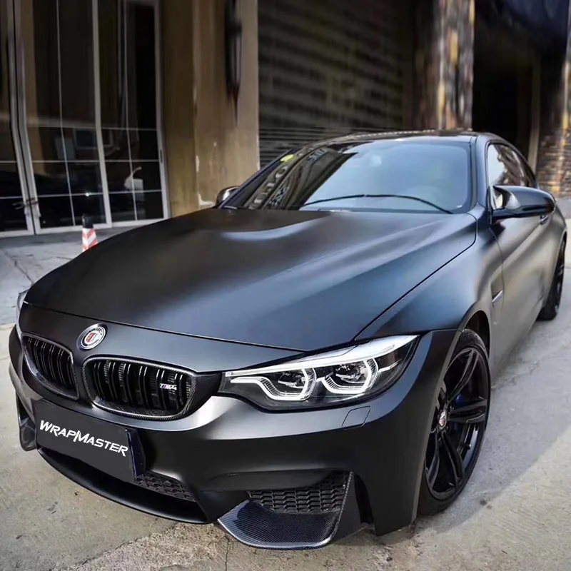 1.52x18m Matte Ceramic Wrap automotive paint protection car wrap supplier Matte Ceramics Black
1.52x18m Matte Ceramic Wrap automotive paint protection car wrap supplier Matte Ceramics Black