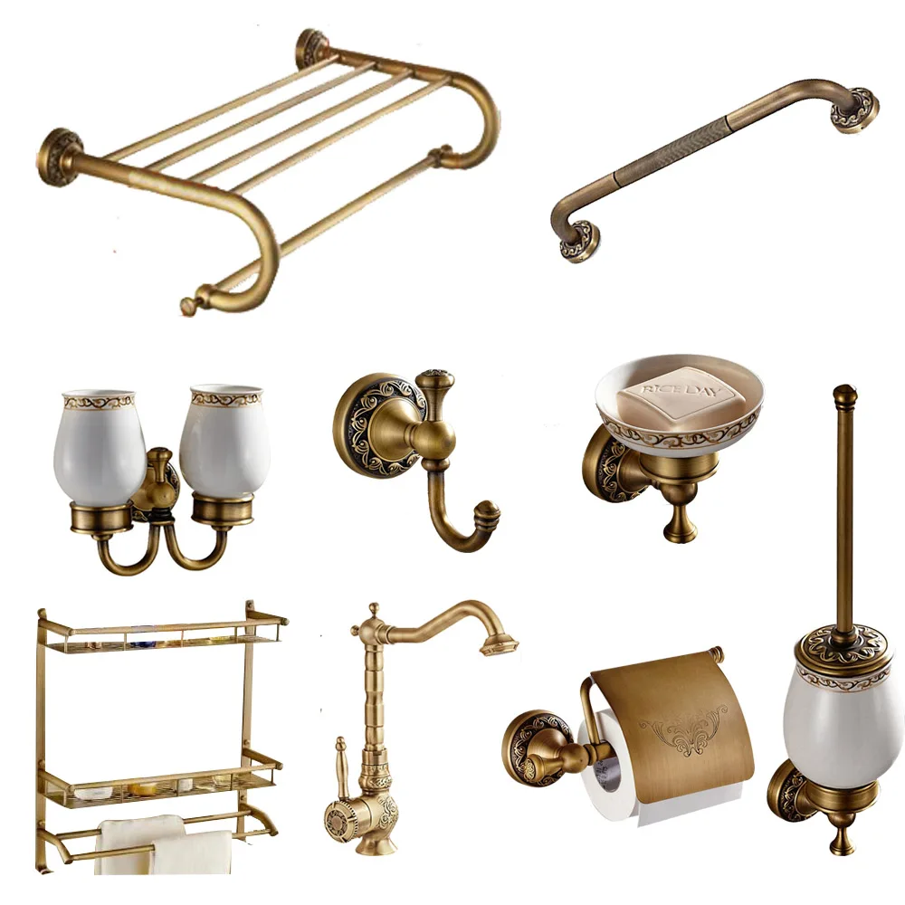 Brass Collection Carved Paper Holder Bathroom Accessories Antique Bathroom Products wall mounted brass bathroom hardware set
Brass Collection Carved Paper Holder Bathroom Accessories Antique Bathroom Products wall mounted brass bathroom hardware set