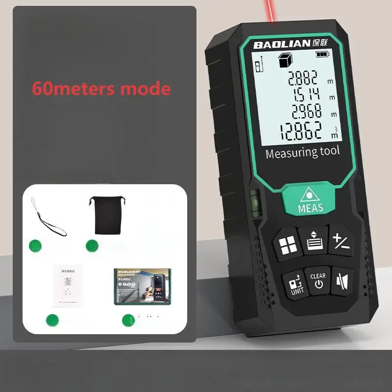 Лазерный дальномер 60/80/100/120 м
Лазерный дальномер 60/80/100/120 м