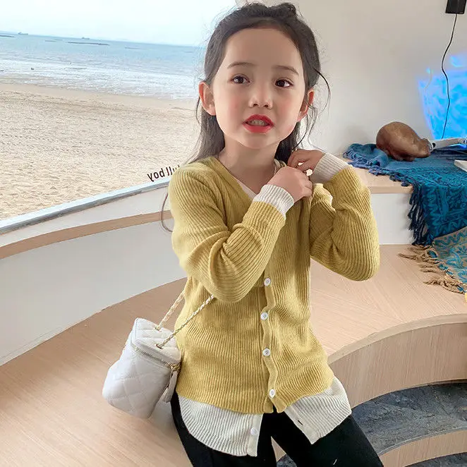 Новинка весна-осень 2022 светильник ный легкий роскошный свитер для девочек, пальто, корейская трикотажная модная детская одежда, топы, экскл...
Новинка весна-осень 2022 светильник ный легкий роскошный свитер для девочек, пальто, корейская трикотажная модная детская одежда, топы, экскл...