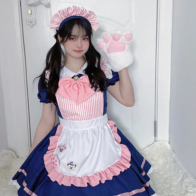 2023 Japanese Summer Cute Coffee French Maid Sweet Beauty Maid Dress Cosplay Performance Dress Lolita Anime Game Diffuse Dress
2023 Japanese Summer Cute Coffee French Maid Sweet Beauty Maid Dress Cosplay Performance Dress Lolita Anime Game Diffuse Dress