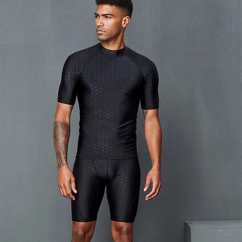 Men's Swimwear Short Sleeve Swimwear Men's Tops Quick Dry Swimwear Racing Swimwear Jammers
Men's Swimwear Short Sleeve Swimwear Men's Tops Quick Dry Swimwear Racing Swimwear Jammers