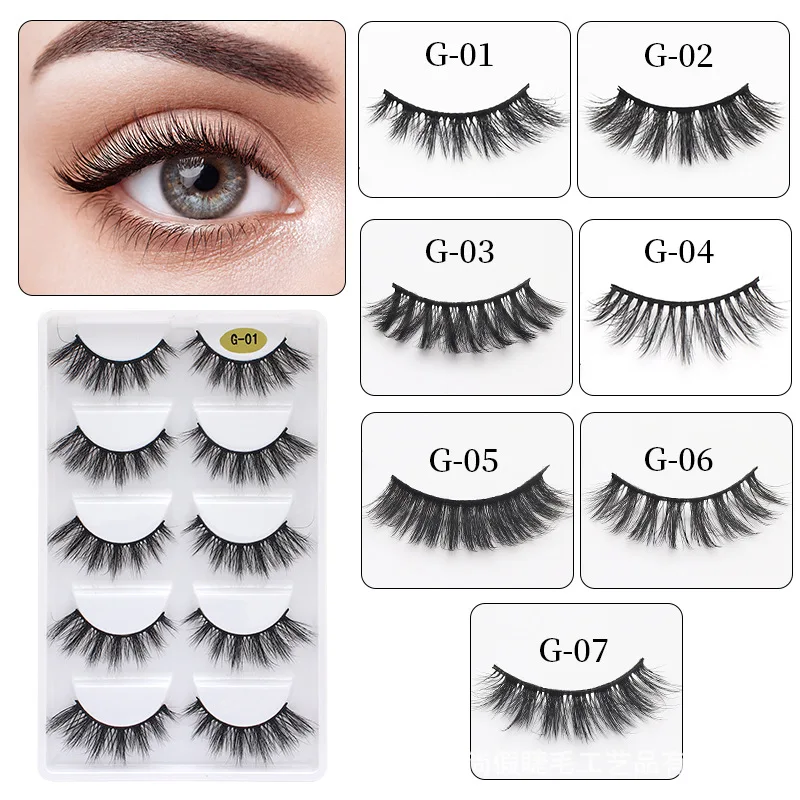 5Pair 14/15/16//17/18/24/28mm Mink Lashes European and American Dense Eyelashes Reusable Faux Makeup Fake Eyelash
5Pair 14/15/16//17/18/24/28mm Mink Lashes European and American Dense Eyelashes Reusable Faux Makeup Fake Eyelash