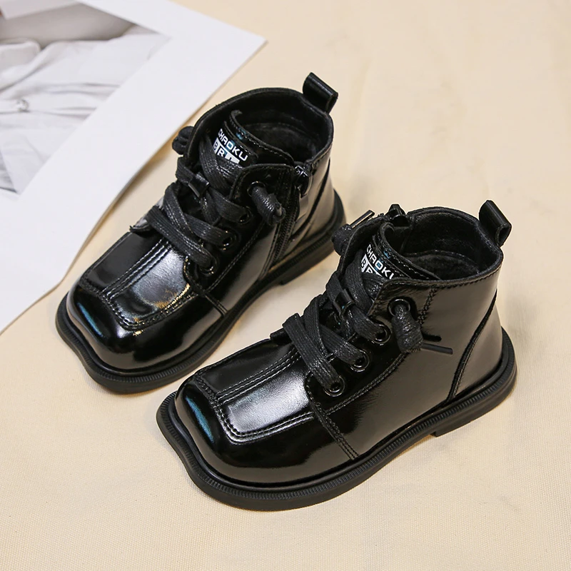 Free Shipping Girl Ankle Boots Sewing Microfiber Leather Kid 2022 Children Student Fashion Autumn Winter Square Head Casual Shoe
Free Shipping Girl Ankle Boots Sewing Microfiber Leather Kid 2022 Children Student Fashion Autumn Winter Square Head Casual Shoe