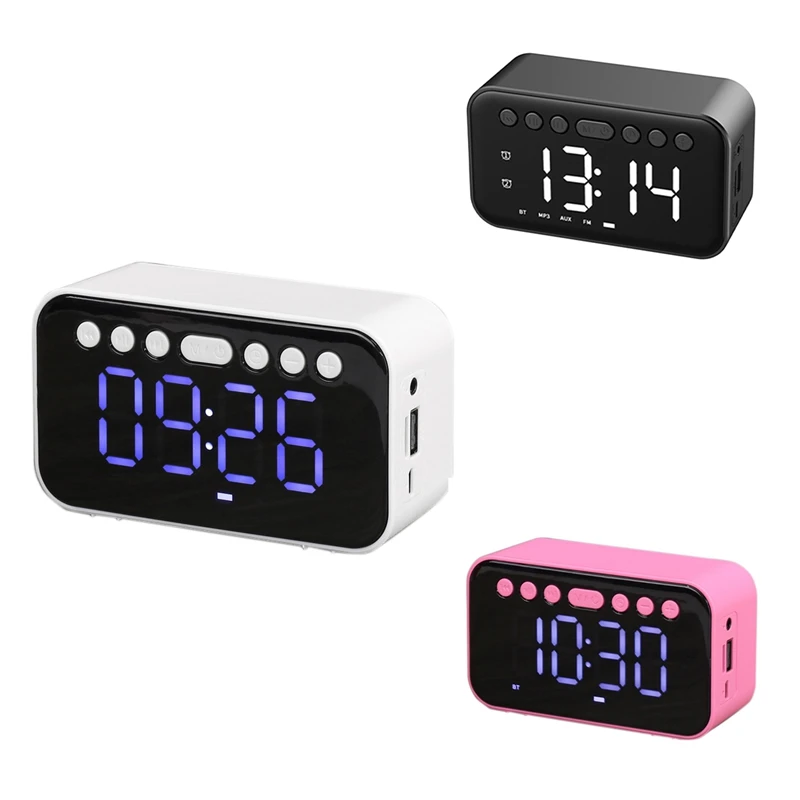 LJL-Bluetooth 5,0 будильник динамик с цифросветодиодный ЖК-дисплеем FM для дома
LJL-Bluetooth 5,0 будильник динамик с цифросветодиодный ЖК-дисплеем FM для дома