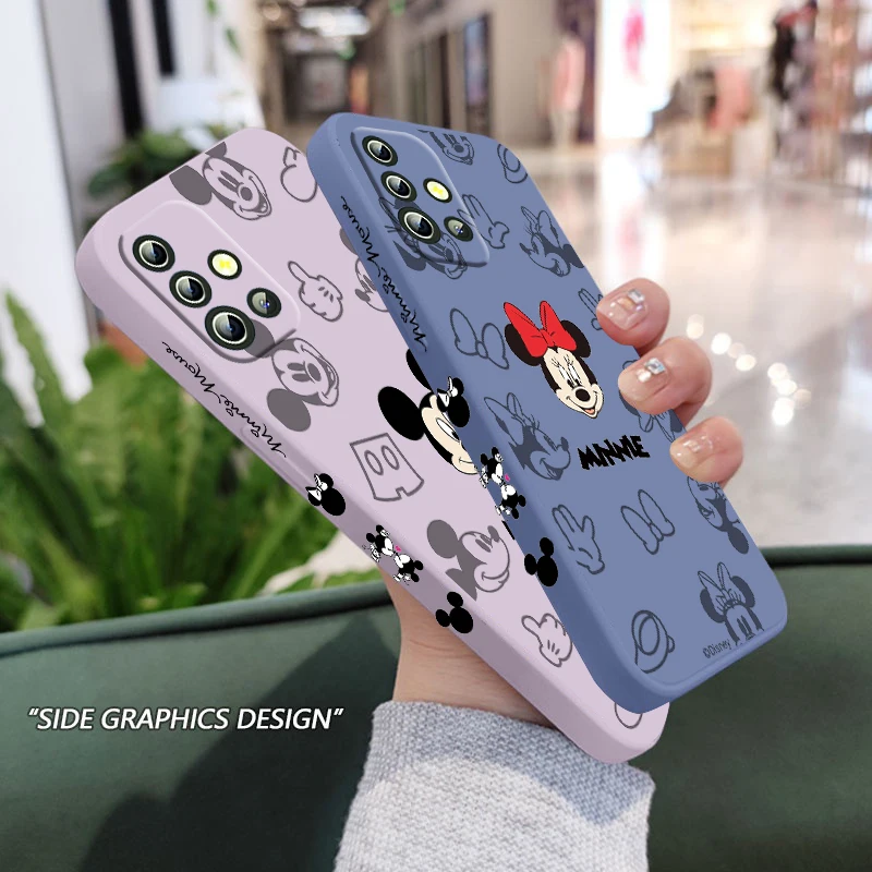 Cute Mickey Minnie For Samsung A04 A71 A51 A42 A41 A31 A32 A21S A12 A11 4G 5G Liquid Left Rope Phone Case
Cute Mickey Minnie For Samsung A04 A71 A51 A42 A41 A31 A32 A21S A12 A11 4G 5G Liquid Left Rope Phone Case