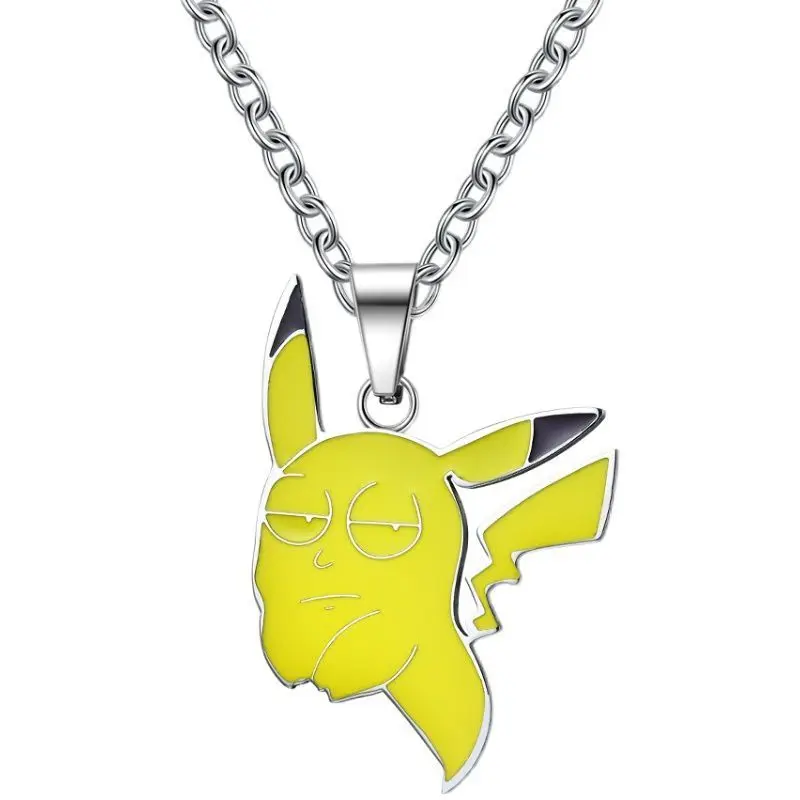 New Pokemon Cartoon Anime Japanese & Korean Fashion Trend Couple Student Necklace Pendant Titanium Steel Pendant Jewelry Gift
New Pokemon Cartoon Anime Japanese & Korean Fashion Trend Couple Student Necklace Pendant Titanium Steel Pendant Jewelry Gift