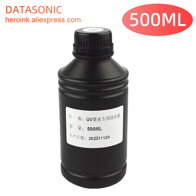 500ML UV Cleaning Liquid For Epson Roland Mimaki UV Printer Cleaning Fluid For UV Printhead Cleaning Solution UV Ink Cleaner
500ML UV Cleaning Liquid For Epson Roland Mimaki UV Printer Cleaning Fluid For UV Printhead Cleaning Solution UV Ink Cleaner