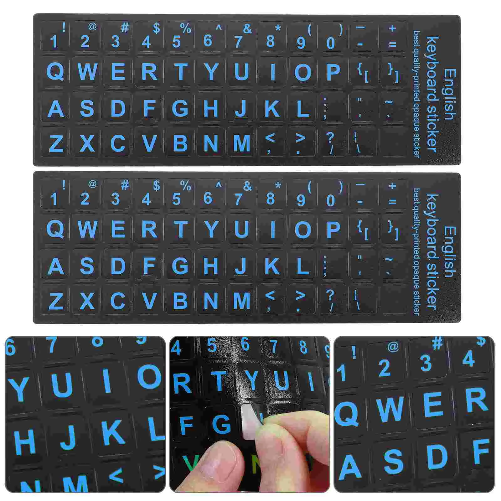 6 Pcs Optional Computer Keyboard Stickers Label Universal English Pvc Material Notebook Laptop accessories
6 Pcs Optional Computer Keyboard Stickers Label Universal English Pvc Material Notebook Laptop accessories