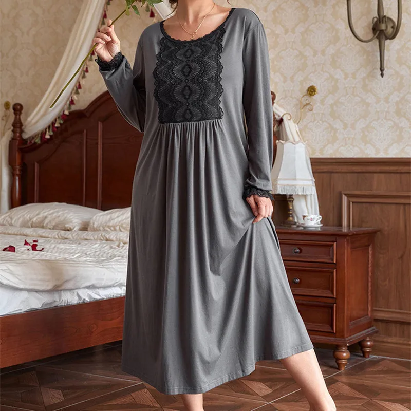 2022 New Spring Autumn Women Clothing Dresses Casual Home Long Sleeve Pajamas Maternity Nursing Clothes Nightdress Cotton Dress
2022 New Spring Autumn Women Clothing Dresses Casual Home Long Sleeve Pajamas Maternity Nursing Clothes Nightdress Cotton Dress