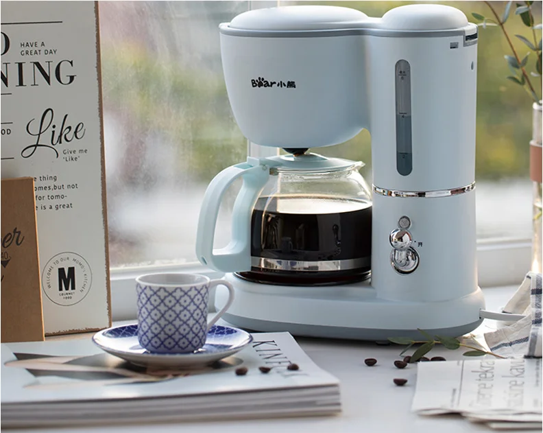 Little bear coffee machine household American drip type small mini coffee pot tea brewing pot kfj-a06k1
Little bear coffee machine household American drip type small mini coffee pot tea brewing pot kfj-a06k1