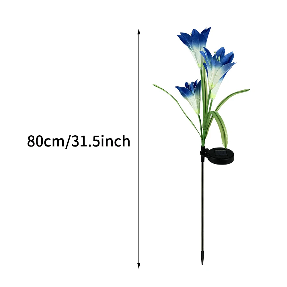 3pcs/pack Garden Decor Outdoor Stake Color Changing Patio Landscaping In Ground Lawn Solar Powered Flower Light Yard Pathway
3pcs/pack Garden Decor Outdoor Stake Color Changing Patio Landscaping In Ground Lawn Solar Powered Flower Light Yard Pathway