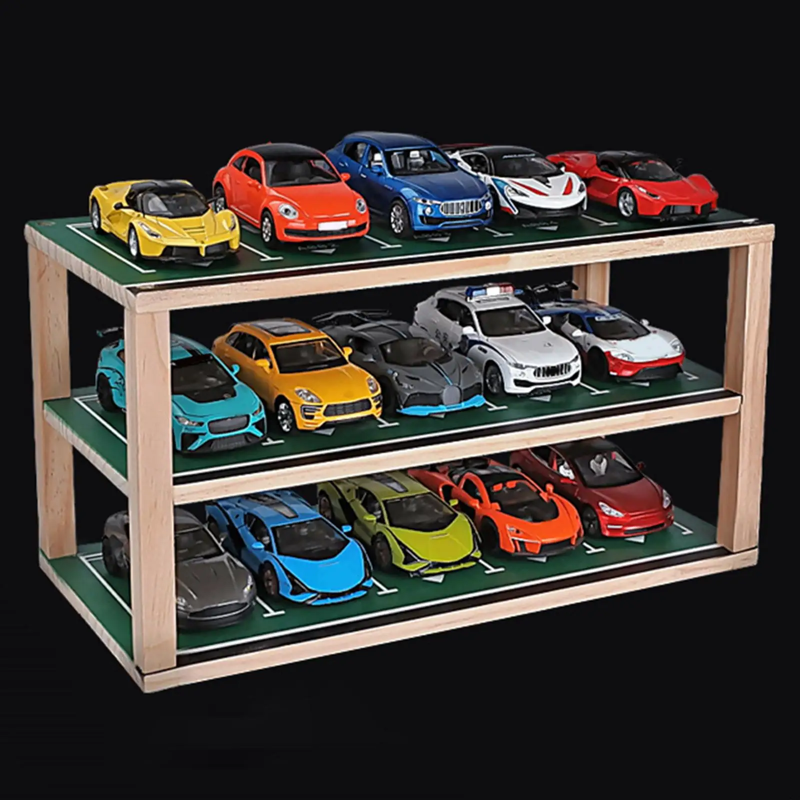 Three Story Car Model Display Case Vehicle Model Open Air Miniatures Parking Garage Ornament Parking Lot Simulation for Playset 
Three Story Car Model Display Case Vehicle Model Open Air Miniatures Parking Garage Ornament Parking Lot Simulation for Playset