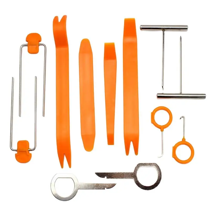 Trim Removal Tool 12 Pcs Trim Tool Auto Removal Kit Auto Clip Pliers Fastener Terminal Remover Set Nylon Tool Kit For Car Panel
Trim Removal Tool 12 Pcs Trim Tool Auto Removal Kit Auto Clip Pliers Fastener Terminal Remover Set Nylon Tool Kit For Car Panel