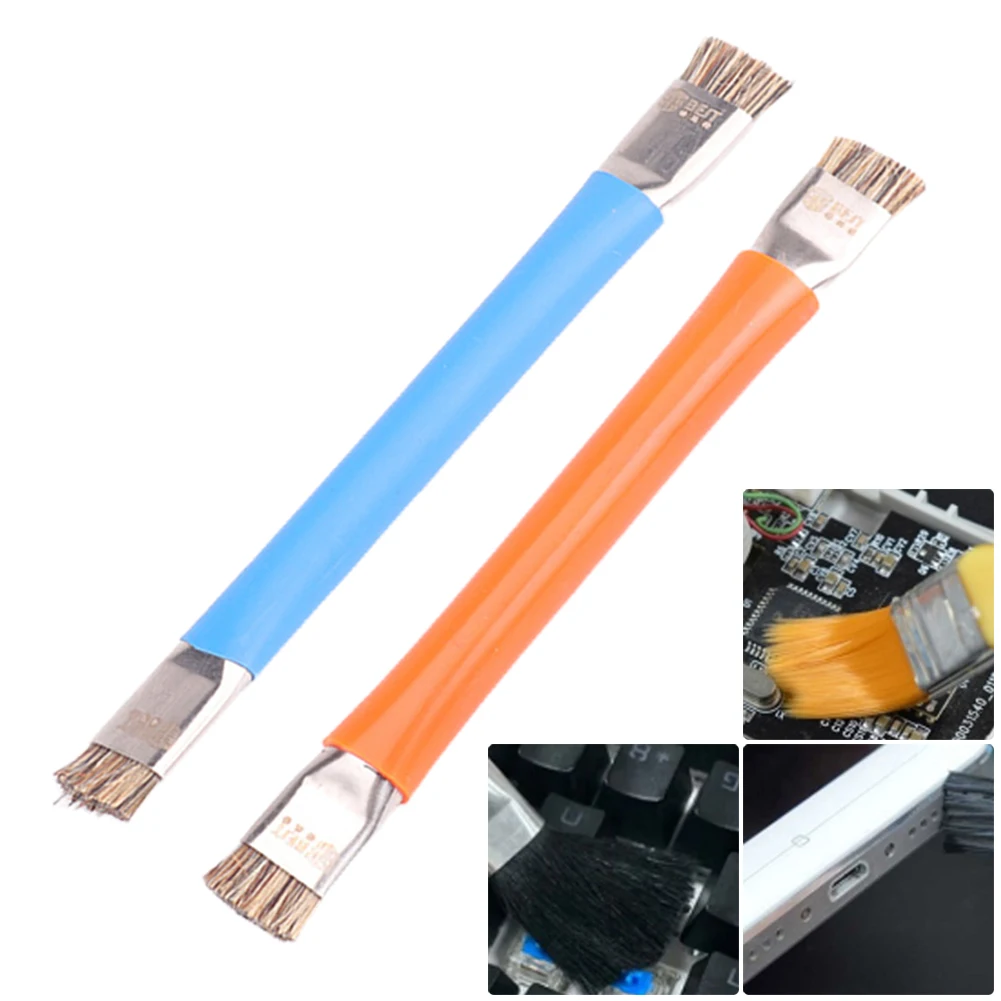 Double Headed Brush Anti-Static IC Chip PCB Welding Mainboard Motherboard Circuit Board Rework For Keyboard Host
Double Headed Brush Anti-Static IC Chip PCB Welding Mainboard Motherboard Circuit Board Rework For Keyboard Host