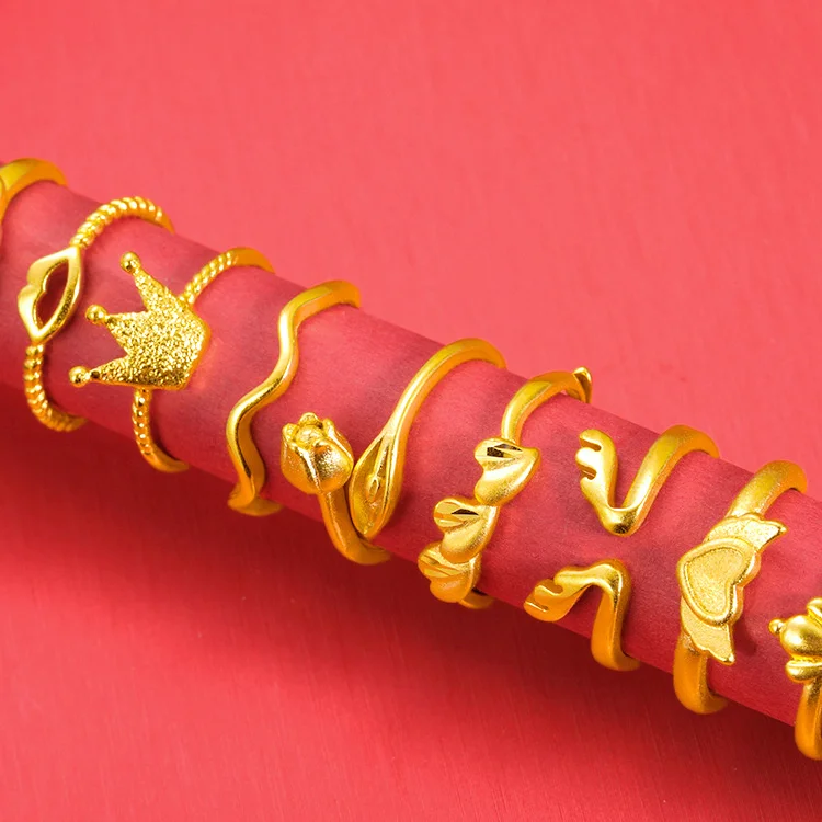 Fashion New Vietnam Sand Gold Love Fox Opening Ring Women Jewelry Gold Plated Crown Bow Not Ring Wedding Jewelry
Fashion New Vietnam Sand Gold Love Fox Opening Ring Women Jewelry Gold Plated Crown Bow Not Ring Wedding Jewelry
