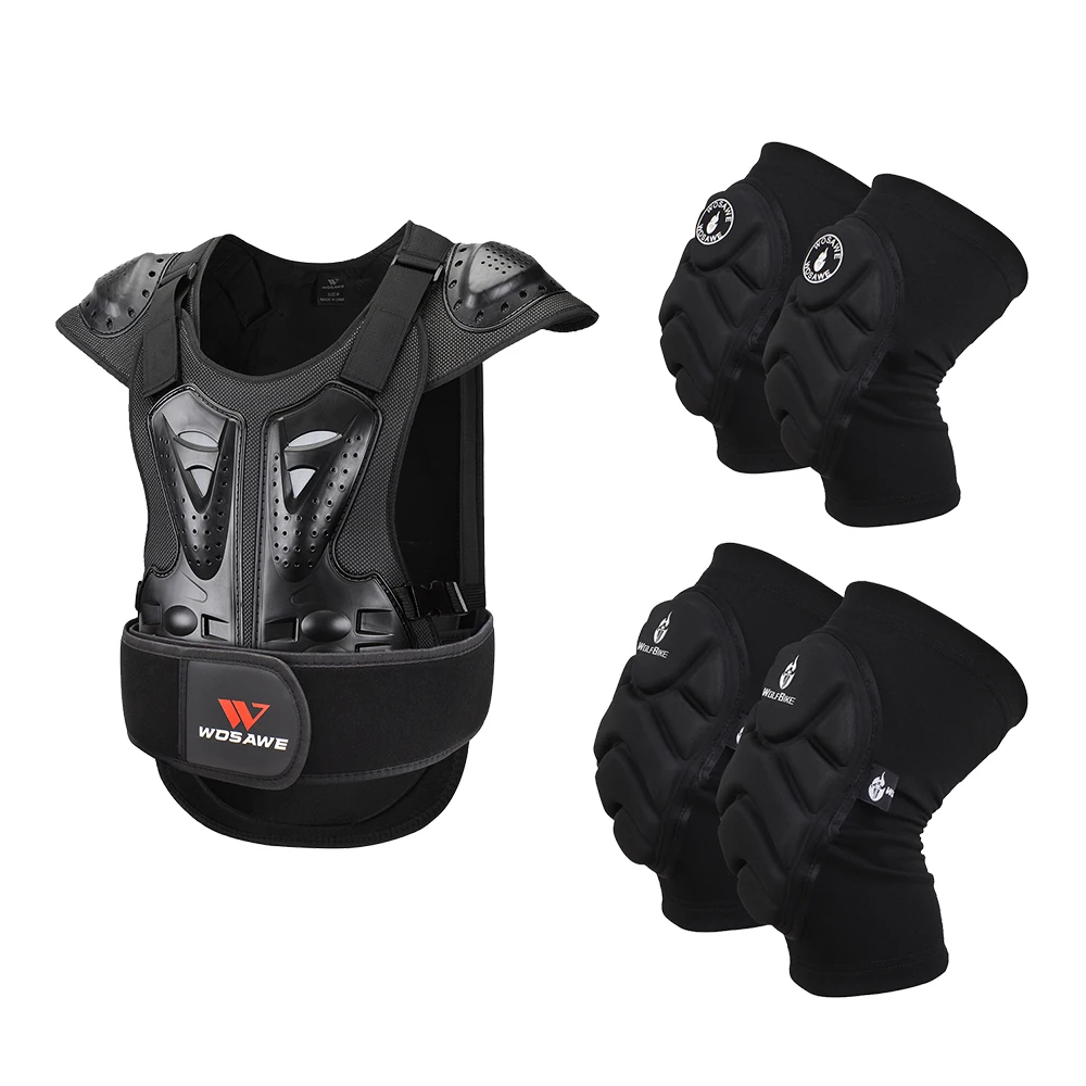 WOSAWE 5PCS/SET Motorcycles Armor Breathable EVA Knee Elbow Pads Protective Gear Set Moto Racing Off-road MTB Skiing Protection
WOSAWE 5PCS/SET Motorcycles Armor Breathable EVA Knee Elbow Pads Protective Gear Set Moto Racing Off-road MTB Skiing Protection