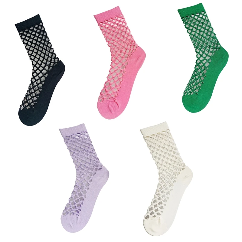 JK Style Hollow Out Socks Breathable Mid Tube Socks Sexy Women Fishnet Socks Multi-color Thin Mesh Socks Girl Hole Socks
JK Style Hollow Out Socks Breathable Mid Tube Socks Sexy Women Fishnet Socks Multi-color Thin Mesh Socks Girl Hole Socks