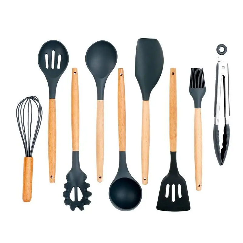 1pc Silicone Spatula Heat-resistant Soup Spoon Non-stick Cooking Shovel Colander Kitchen Tools Cookware Tool
1pc Silicone Spatula Heat-resistant Soup Spoon Non-stick Cooking Shovel Colander Kitchen Tools Cookware Tool