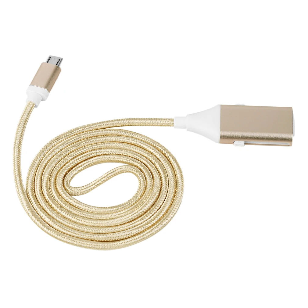 Professional Two In One OTG Data Cable Line Charging Line Charging For Android USB Stretch Micro Interface
Professional Two In One OTG Data Cable Line Charging Line Charging For Android USB Stretch Micro Interface