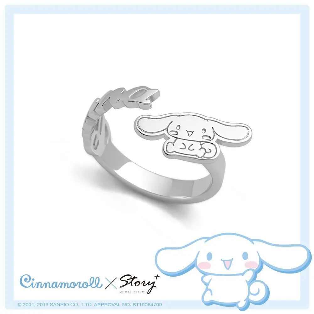 925 Silver Three-color ring Sanrio Cinnamoroll Ring Ins Student Minimalist Couple Ring Cute Personalized Ring Birthday Gift
925 Silver Three-color ring Sanrio Cinnamoroll Ring Ins Student Minimalist Couple Ring Cute Personalized Ring Birthday Gift