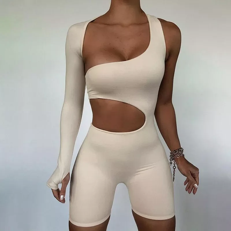 Asymmetrical Women Rompers Solid Basic Long Sleeve Streetwear Playsuits Female Casual Elastic High Waist Jumpsuits Sexy
Asymmetrical Women Rompers Solid Basic Long Sleeve Streetwear Playsuits Female Casual Elastic High Waist Jumpsuits Sexy