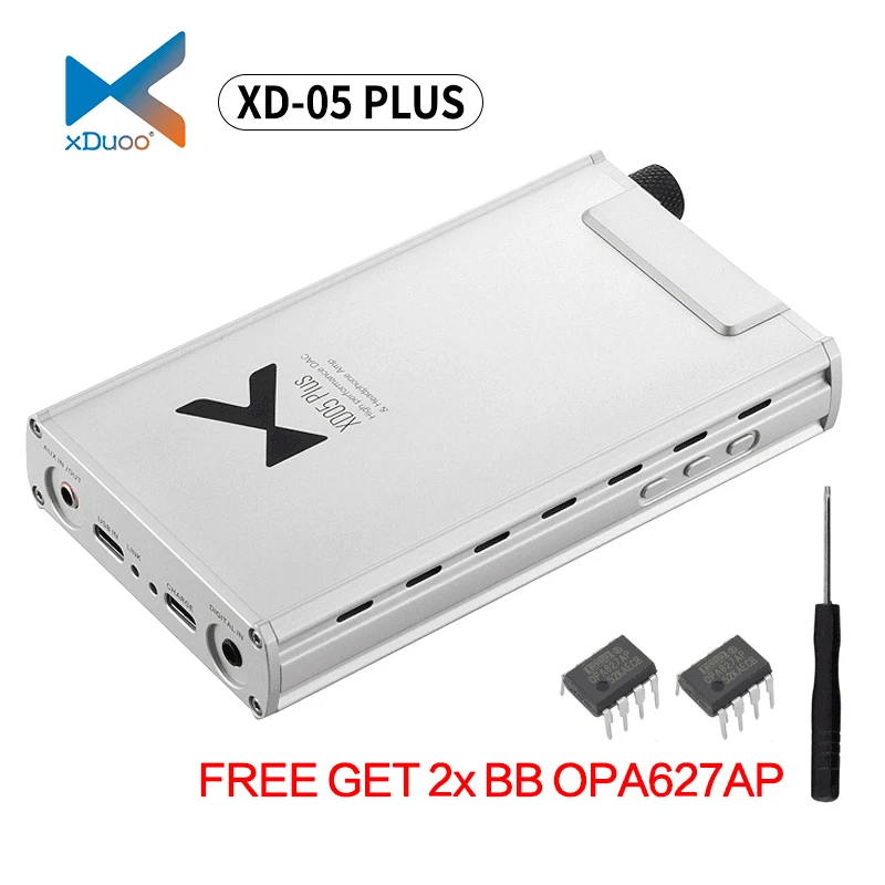 XDUOO XD-05 Plus XD05 портативный усилитель для наушников 32 бит/384 кГц DSD256 DAC XD05 PLUS
XDUOO XD-05 Plus XD05 портативный усилитель для наушников 32 бит/384 кГц DSD256 DAC XD05 PLUS