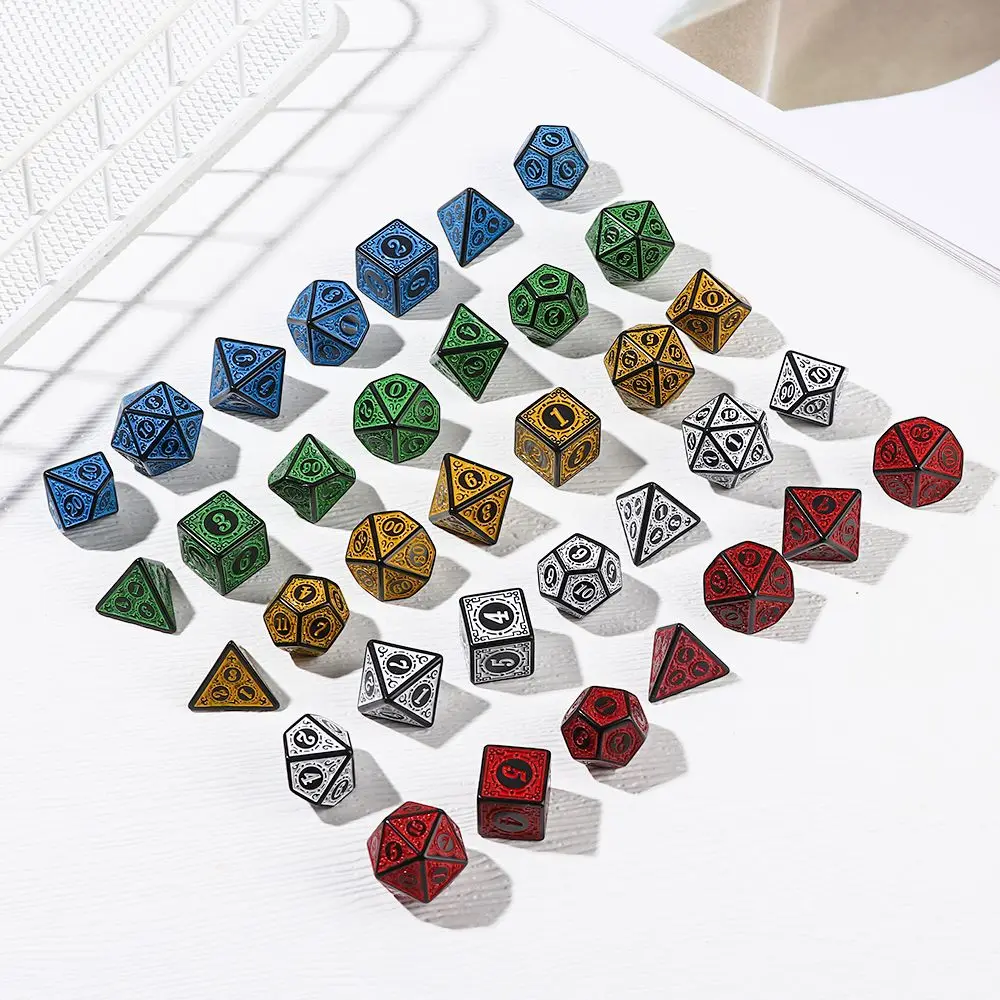 D12 D20 Polyhedral 7-Die D4 D6 D8 D10 набор игральных костей глиттер iiше игровой аксессуар
D12 D20 Polyhedral 7-Die D4 D6 D8 D10 набор игральных костей глиттер iiше игровой аксессуар