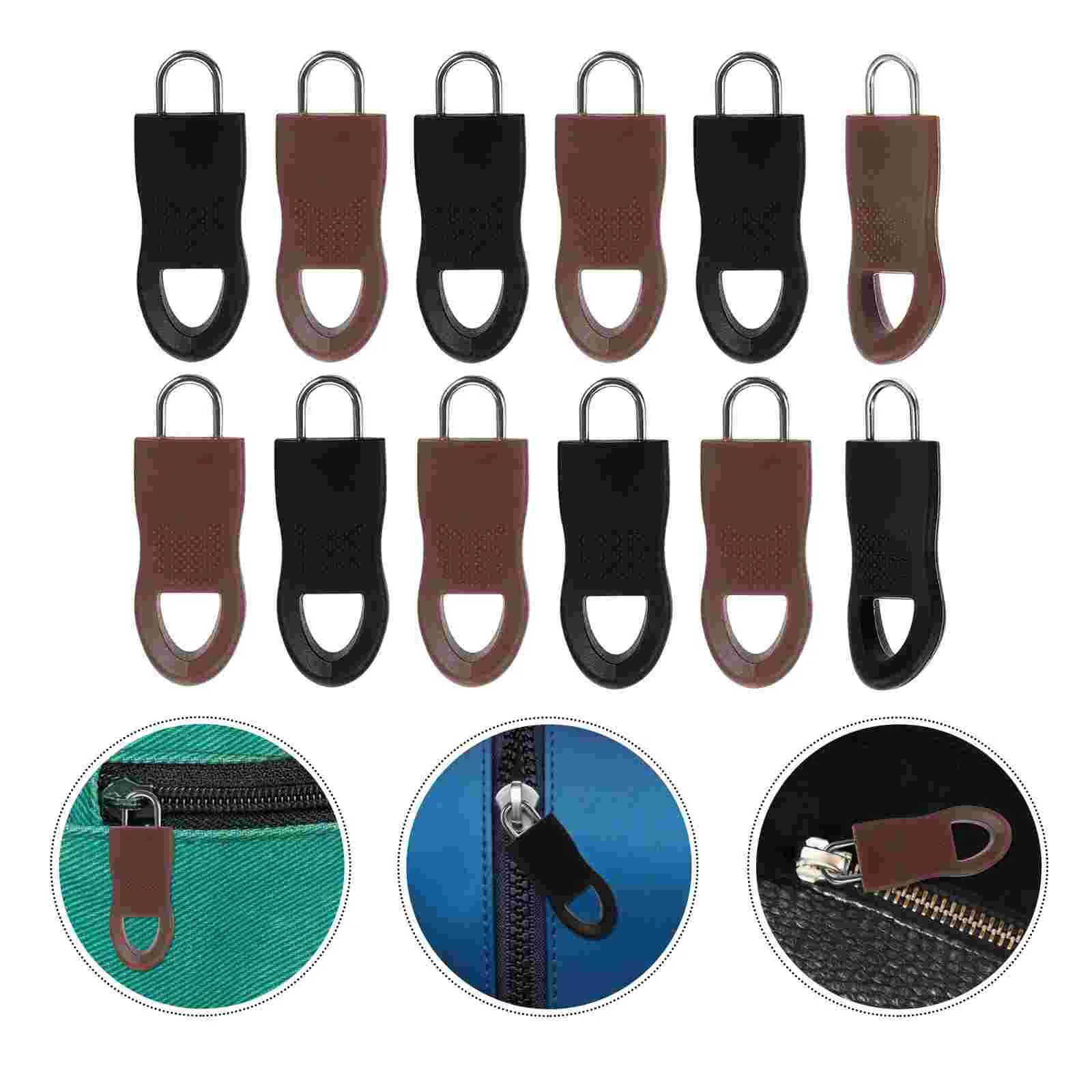 Zipper Zip Replacement Slider Head Backpack Fixer Metal Kit Sliders Repair Suitcases Extension Extenders Gripper Ring Pullers
Zipper Zip Replacement Slider Head Backpack Fixer Metal Kit Sliders Repair Suitcases Extension Extenders Gripper Ring Pullers