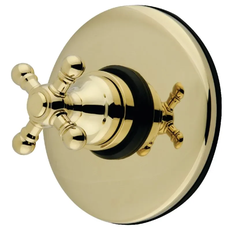 Polished Brass Shower Faucet with Precise Volume Control - Comfort & Ease Adjusting Water Flow.
Polished Brass Shower Faucet with Precise Volume Control - Comfort & Ease Adjusting Water Flow.