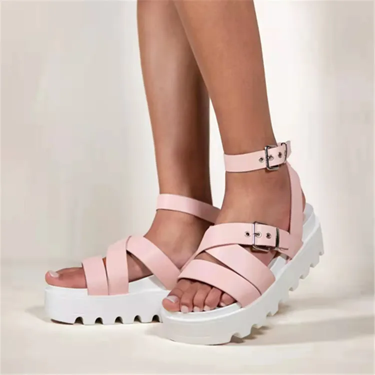 Summer Fashion Buckle Chunky High Heels New Ladies Ankle Strap Gladiator Sandals Women Sandals Casual Party Platform Shoes Woman
Summer Fashion Buckle Chunky High Heels New Ladies Ankle Strap Gladiator Sandals Women Sandals Casual Party Platform Shoes Woman