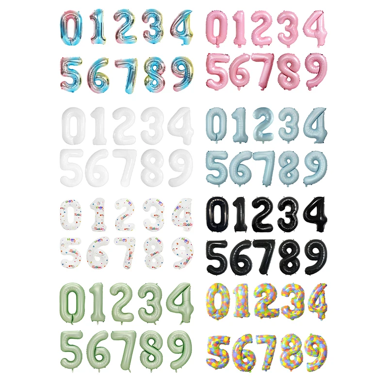 32 Inch Foil Number Balloons Cream White Gradient Pink Black Wedding Happy Birthday Party Decoration Baby Shower
32 Inch Foil Number Balloons Cream White Gradient Pink Black Wedding Happy Birthday Party Decoration Baby Shower