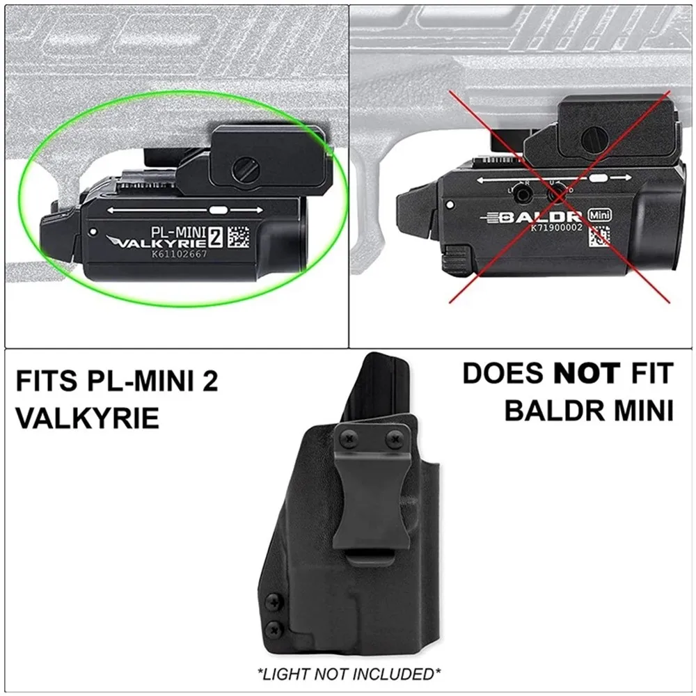 Inside Waistband Holster Internal Holster Inner Kydex Correalment Holster Flashlight laser Flap For Taurus G2C
Inside Waistband Holster Internal Holster Inner Kydex Correalment Holster Flashlight laser Flap For Taurus G2C