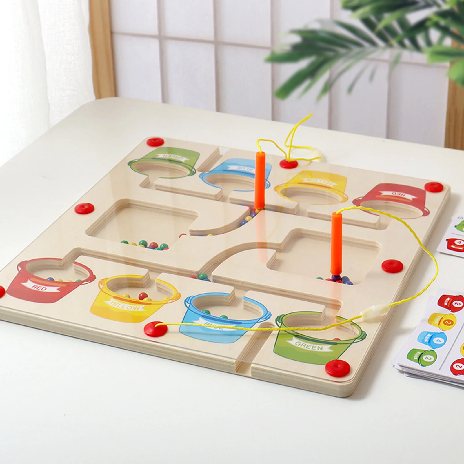 Children Magnetic Color And Number Maze Fine Motor Skills Development Toys For Kids
Children Magnetic Color And Number Maze Fine Motor Skills Development Toys For Kids
