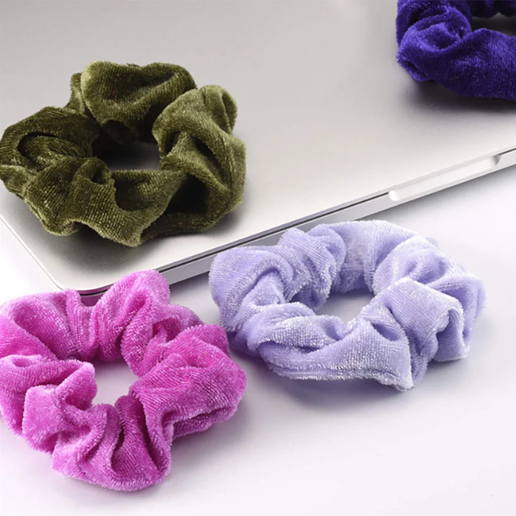 Velvet Elastic Bands 50Pcs Women Girls Hair Scrunchies Ties Ropes Loops Holder with Gift Bag
Velvet Elastic Bands 50Pcs Women Girls Hair Scrunchies Ties Ropes Loops Holder with Gift Bag