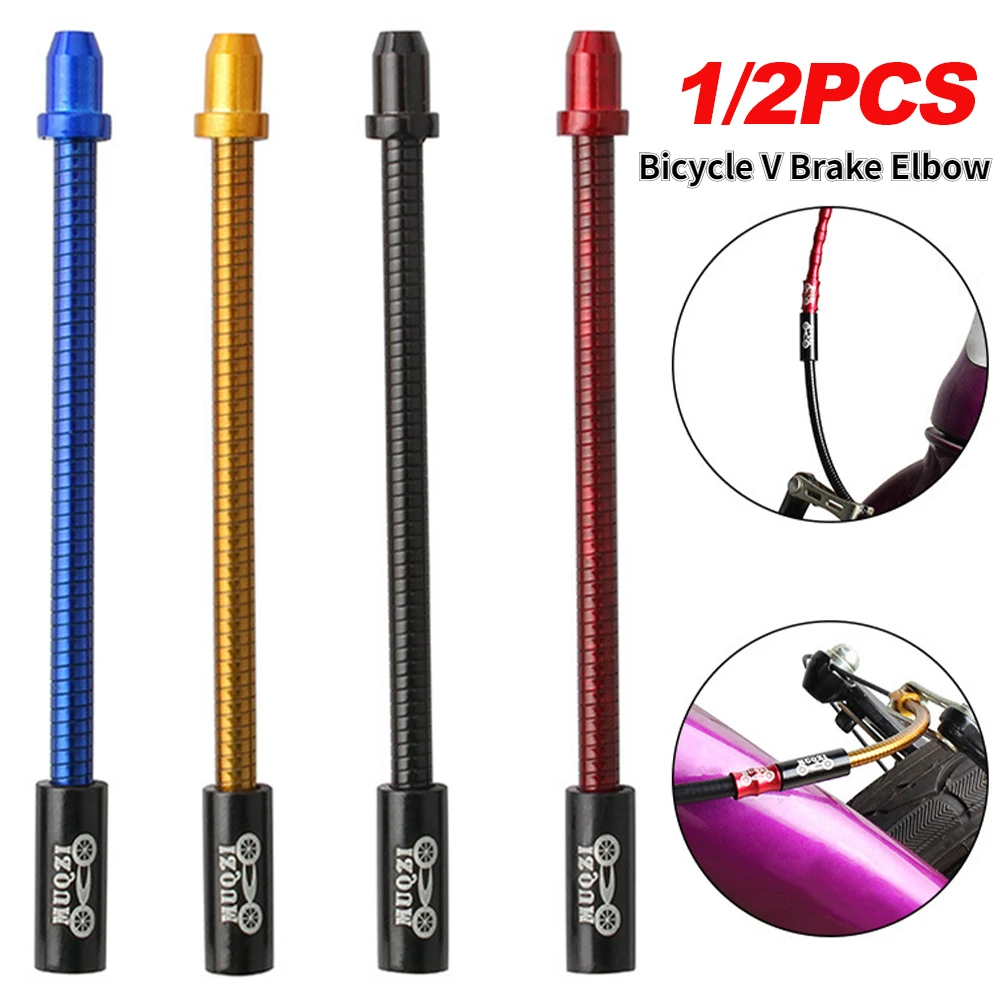 Bike V Brake Elbow Aluminum Alloy V-brake Guide Pipe Bicycle Cable Guide Flexible Liner Mountain Road Folding Bikes Accessories
Bike V Brake Elbow Aluminum Alloy V-brake Guide Pipe Bicycle Cable Guide Flexible Liner Mountain Road Folding Bikes Accessories