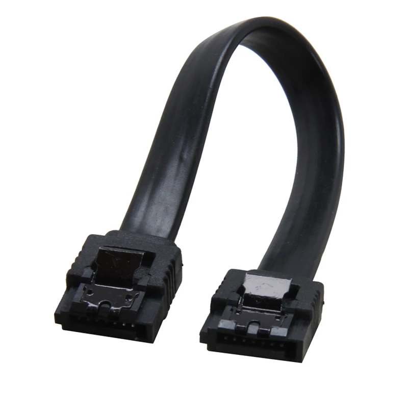 6inch 6Gb/s SATA3 Serial ATA DATA cable w/ latch Locking for PC Laptop SATA 3.0 SATAIII 6Gbps HDD Hard Drive Disk/ SSD - Black
6inch 6Gb/s SATA3 Serial ATA DATA cable w/ latch Locking for PC Laptop SATA 3.0 SATAIII 6Gbps HDD Hard Drive Disk/ SSD - Black