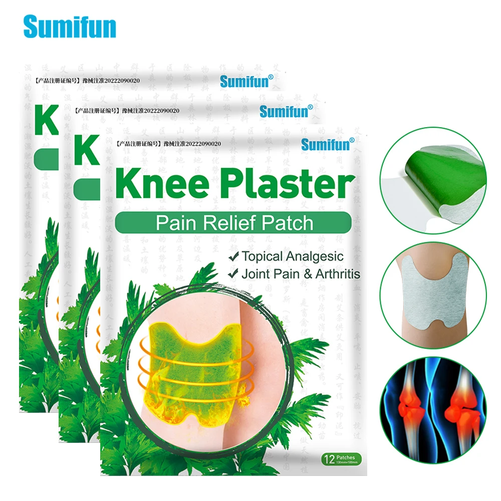 12/36Pcs Sumifun Knee Pain Relief Patch Rheumatoid Arthritis Analgesic Joints Muscle Sprain Treatment Sticker Body Health Care
12/36Pcs Sumifun Knee Pain Relief Patch Rheumatoid Arthritis Analgesic Joints Muscle Sprain Treatment Sticker Body Health Care