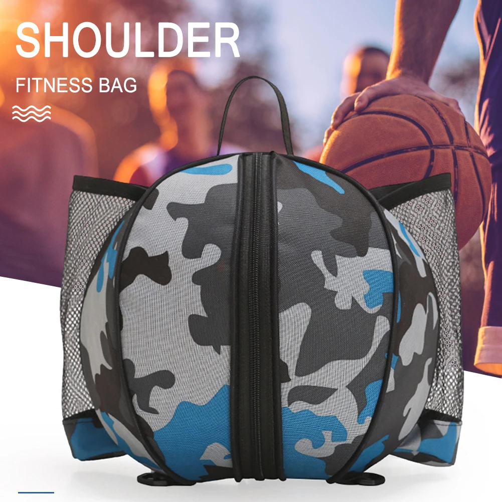 Round Shaped Basketball Shoulder Bag Portable Oxford Soccer Ball Storage Bag Elastic Waterproof Washable for Training Equipment
Round Shaped Basketball Shoulder Bag Portable Oxford Soccer Ball Storage Bag Elastic Waterproof Washable for Training Equipment